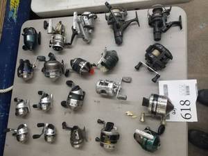 lot 618 image: Lot of (20) Fishing Reels