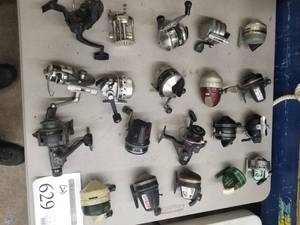 lot 629 image: Lot of (20) Fishing Reels