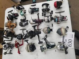 lot 630 image: Lot of (20) Fishing Reels