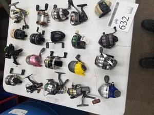 lot 632 image: Lot of (20) Fishing Reels