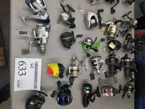 lot 633 image: Lot of (20) Fishing Reels