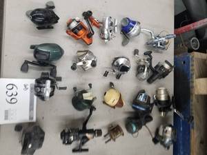 lot 639 image: Lot of (20) Fishing Reels