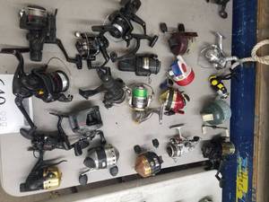 lot 640 image: Lot of (20) Fishing Reels