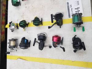 lot 644 image: Lot of (10) Vintage Fishing Reels