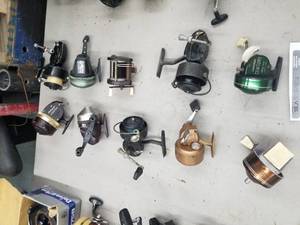 lot 652 image: Lot of (10) Vintage Fishing Reels