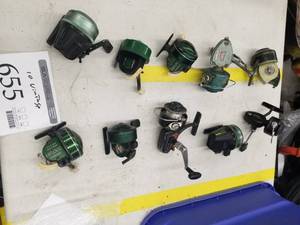 lot 655 image: Lot of (10) Vintage Fishing Reels