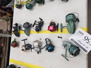 lot 656 image: Lot of (10) Vintage Fishing Reels