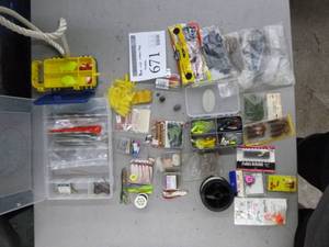 lot 671 image: Lot of Fishing Tackle, Fishing Tackle Organizers