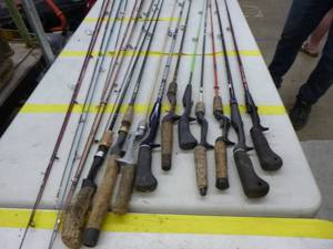 lot 528 image: Lot of (20) Fishing Rods