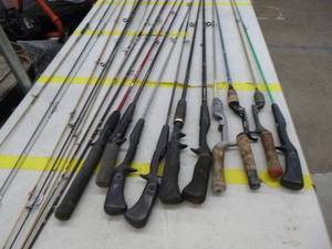 lot 543 image: Lot of (20) Fishing Rods