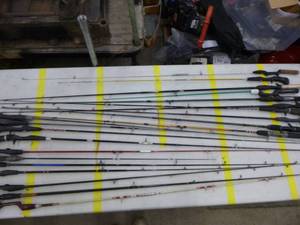 lot 532 image: Lot of (20) Fishing Rods