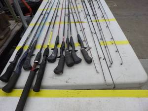 lot 539 image: Lot of (20) Fishing Rods