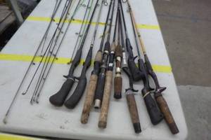 lot 572 image: Lot of (20) Fishing Rods