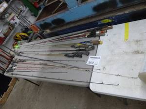 lot 569 image: Lot of (20) Fishing Rods