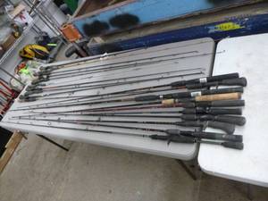 lot 567 image: Lot of (20) Fishing Rods