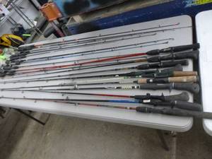 lot 551 image: Lot of (20) Fishing Rods