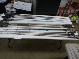lot 550 image: Lot of (20) Fishing Rods
