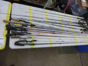 lot 549 image: Lot of (20) Fishing Rods