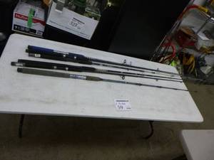 lot 59 image: Lot of (6) Big Fishing Rods
