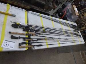 lot 511 image: Lot of (20) Fishing Rods