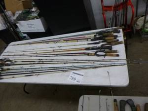 lot 789 image: Lot of (20) Fishing Rods