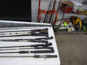 lot 800 image: Lot of (20) Fishing Rods