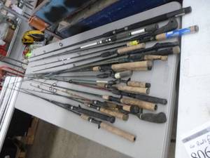 lot 806 image: Lot of (40) Fishing Rods (for repair)