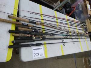 lot 798 image: Lot of (20) Fishing Rods