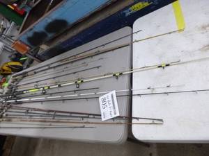 lot 805 image: Lot of (40) Fishing Rods (for repair)