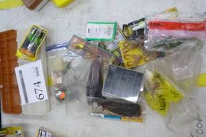 lot 674 image: Lot of Fishing Tackle  - Plastic Tackle Organizer