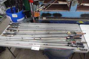 lot 530 image: Lot of (20) Fishing Rods