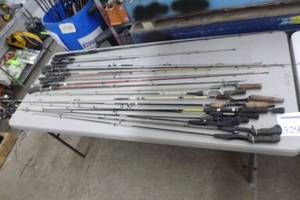 lot 529 image: Lot of (20) Fishing Rods