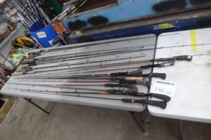 lot 536 image: Lot of (20) Fishing Rods