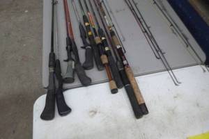 lot 533 image: Lot of (20) Fishing Rods