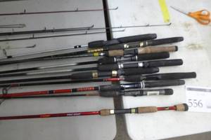 lot 556 image: Lot of (20) Fishing Rods