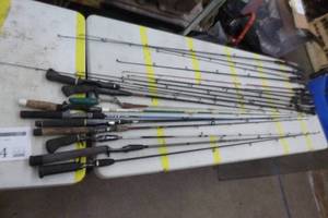 lot 554 image: Lot of (20) Fishing Rods