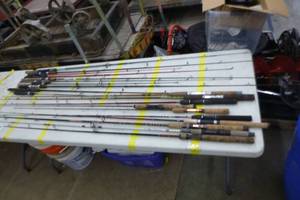 lot 502 image: Lot of (20) Fishing Rods