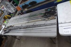 lot 510 image: Lot of (20) Fishing Rods