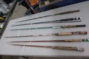 lot 61 image: Lot of (6) Fly Fishing Rods