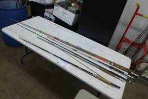 lot 62 image: Lot of (6) Fly Fishing Rods