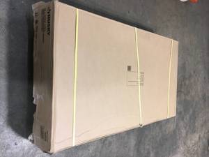 Husky 62 in. Adjustable Height Work with 2-Drawers Table in White not used see pictures