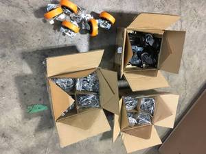 Lot of 4 Caster Sets not used see pictures