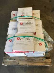 Pallet with 27 cases of Dalite Restore Bright White 12 in. x 12 in. x 6.35 mm Ceramic Mosaic Wall Tile (0.83 sq. ft. Each)