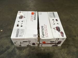 Lot of 2 Kenmore Pet Friendly Pop-N-Go UltraPlush Bagged Canister Vacuum Cleaner customer returns see pictures