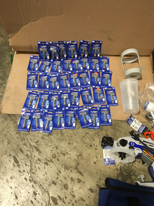 Lot of assorted Graco Tools and accessories various models and conditions see pictures