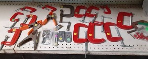 lot 24 image: Large Lot of Clamps See Photos...