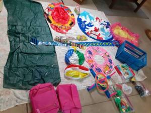lot 31 image: Large Lot of Inflatable Pool Toys, ...