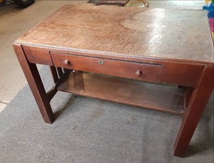 lot 35 image: Vintage Desk (43 X 26.5 X 30.5)...