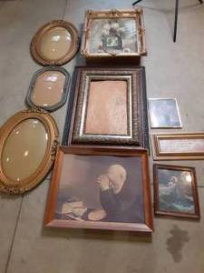 lot 36 image: Vintage Photo Frames, Shadow Box, a...