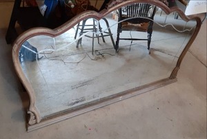 lot 69 image: Vintage Mirror 61.5 X 38 ...